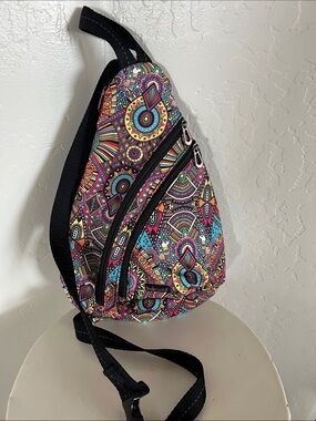 Sakroots Multi-Color Printed Sling Backpack - Women